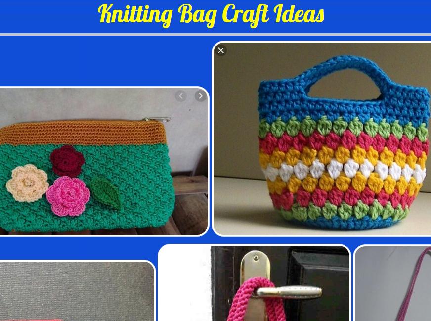 Knitting Bag Craft Ideas 3.0 Screenshot 1