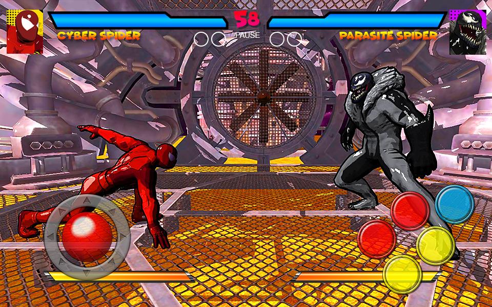 Ultimate Hero Spider Battle Verse Fight Iron Robot 2.0 Screenshot 3