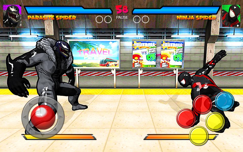 Ultimate Hero Spider Battle Verse Fight Iron Robot 2.0 Screenshot 4