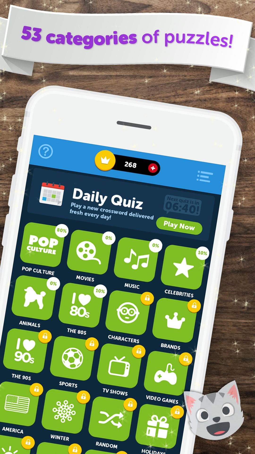 Crossword Quiz Crossword Puzzle Word Game 3.90g Screenshot 3