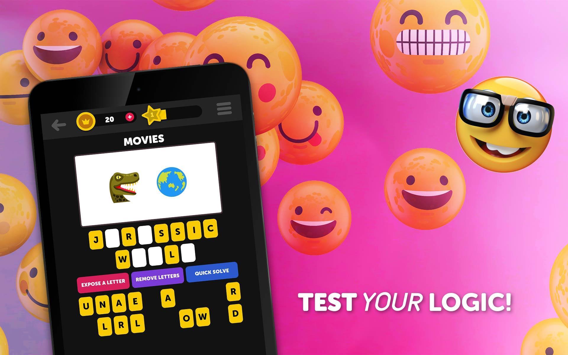 Guess The Emoji - Trivia and Guessing Game! 9.68 Screenshot 16