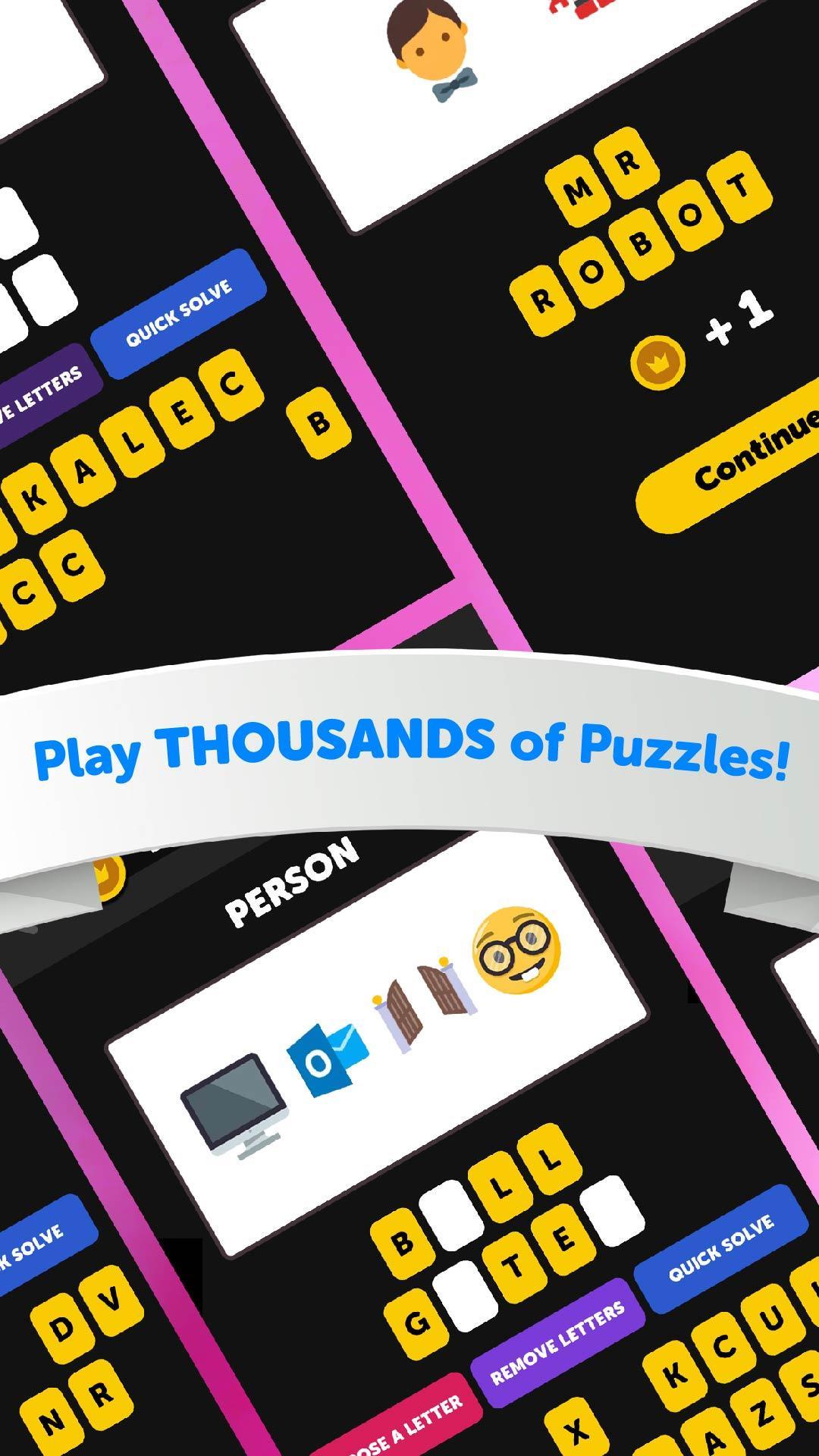 Guess The Emoji - Trivia and Guessing Game! 9.68 Screenshot 3