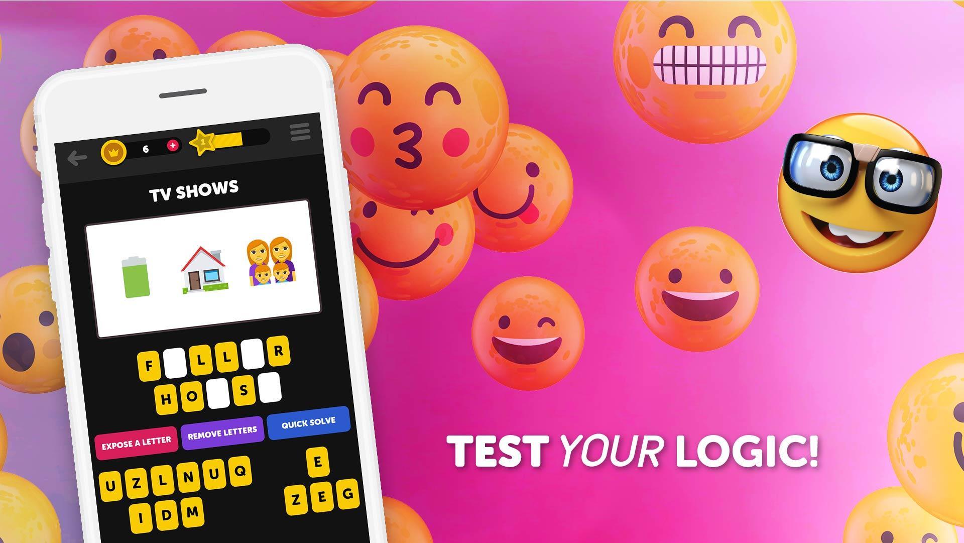 Guess The Emoji - Trivia and Guessing Game! 9.68 Screenshot 8