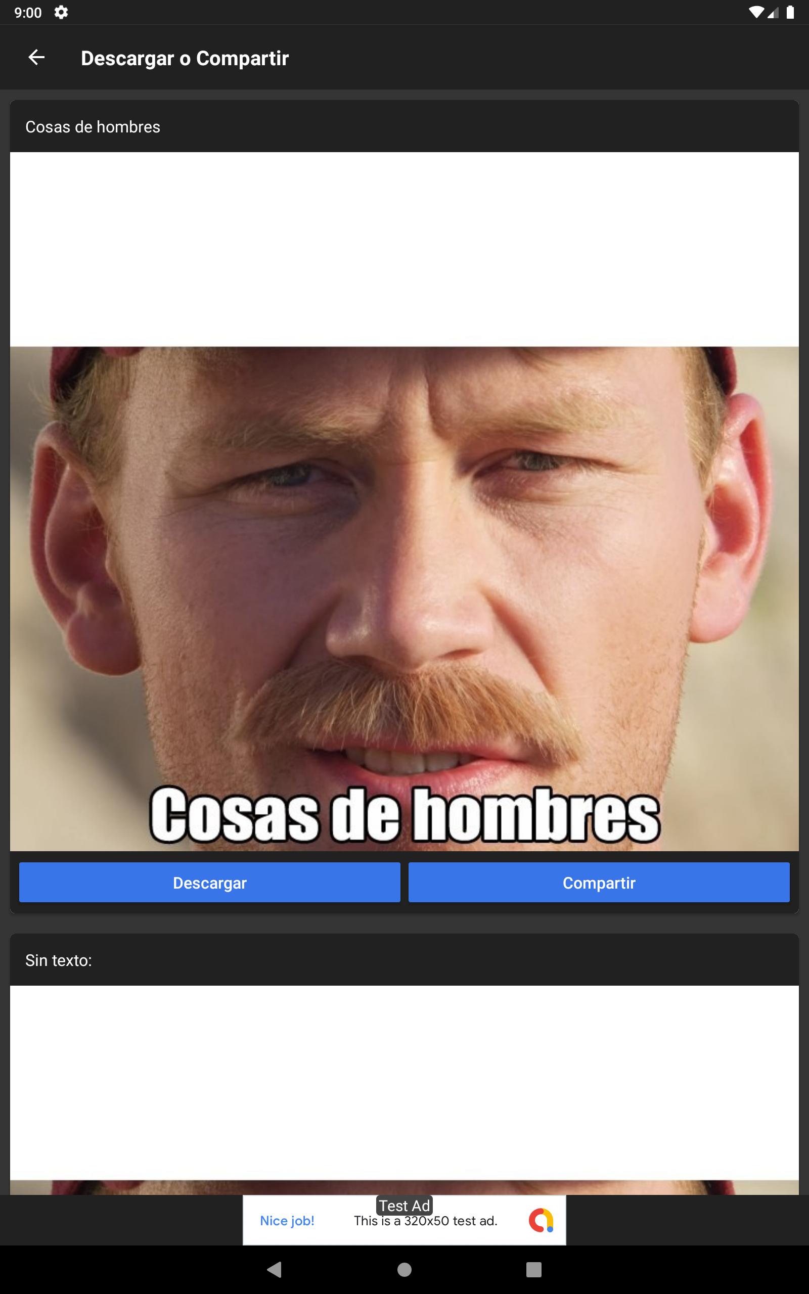 Plantillas App para memes y momos 3.0.0 Screenshot 12