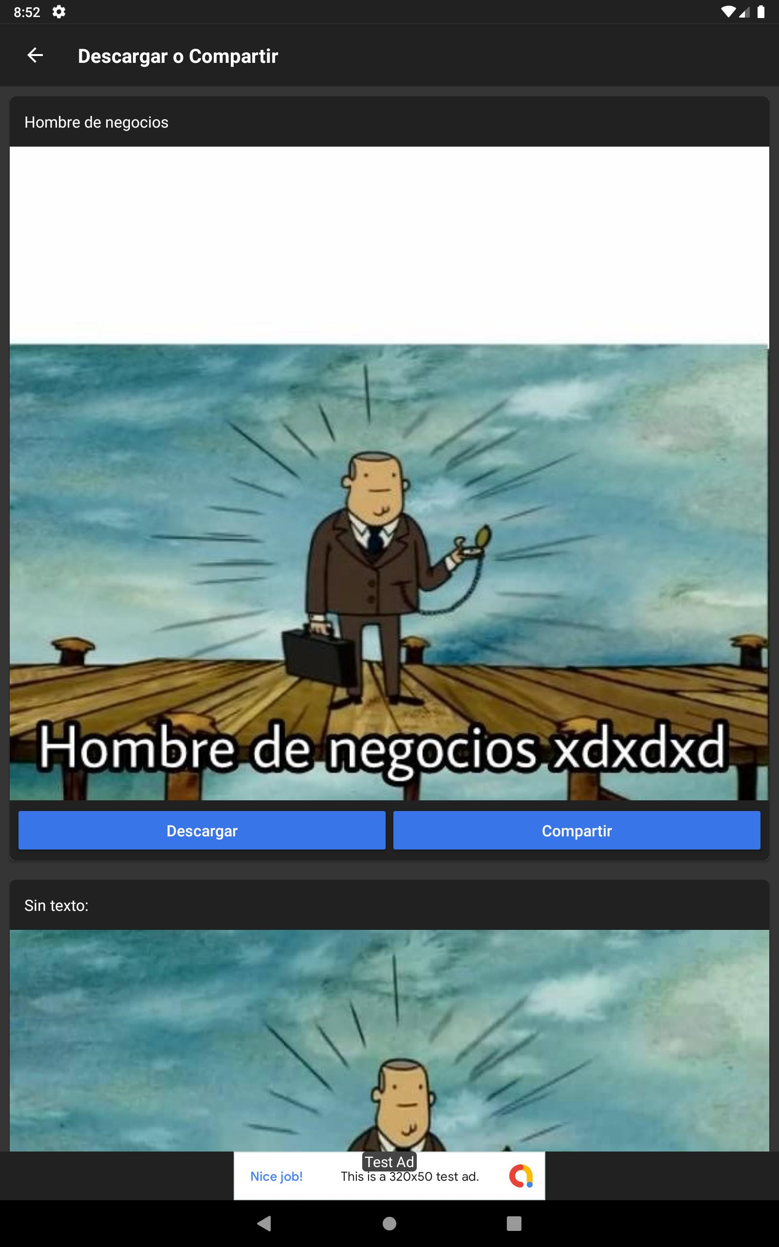 Plantillas App para memes y momos 3.0.0 Screenshot 7