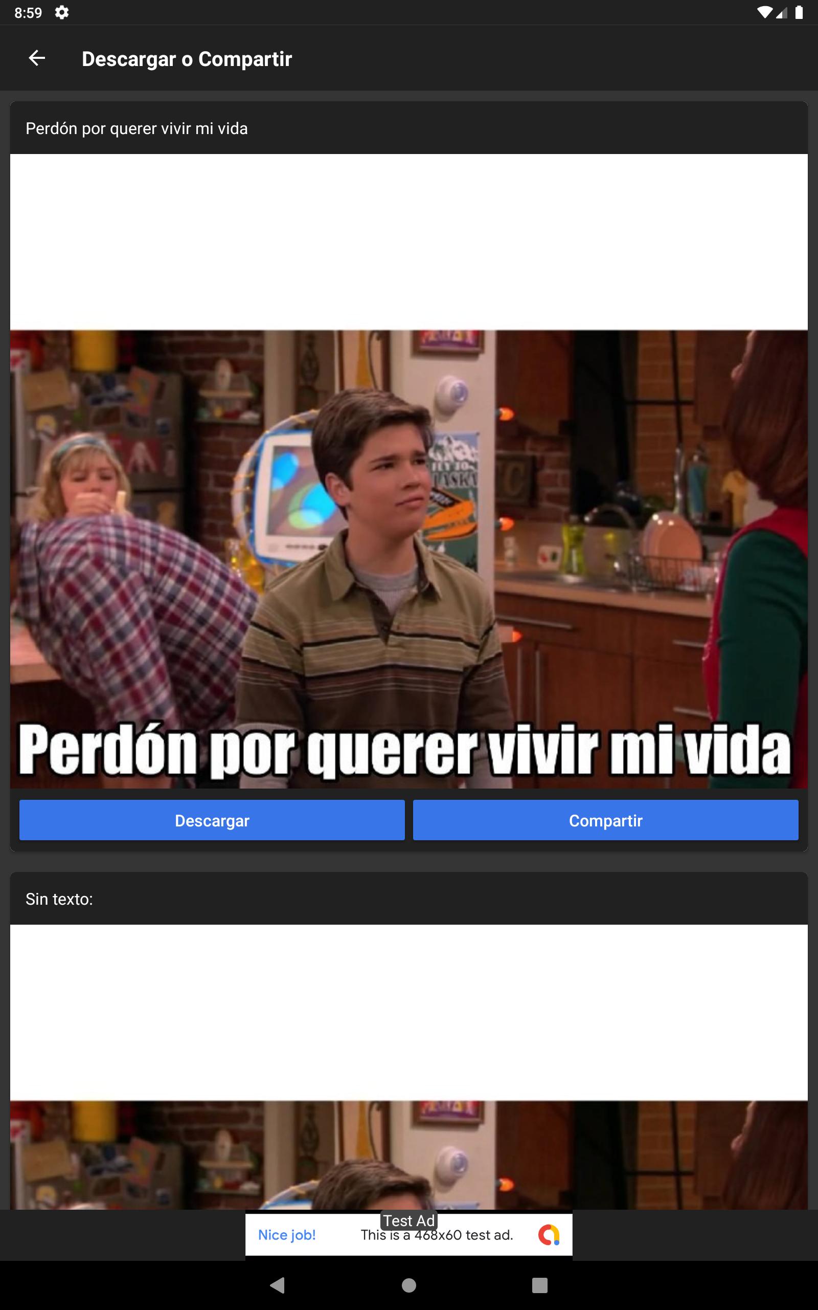 Plantillas App para memes y momos 3.0.0 Screenshot 9