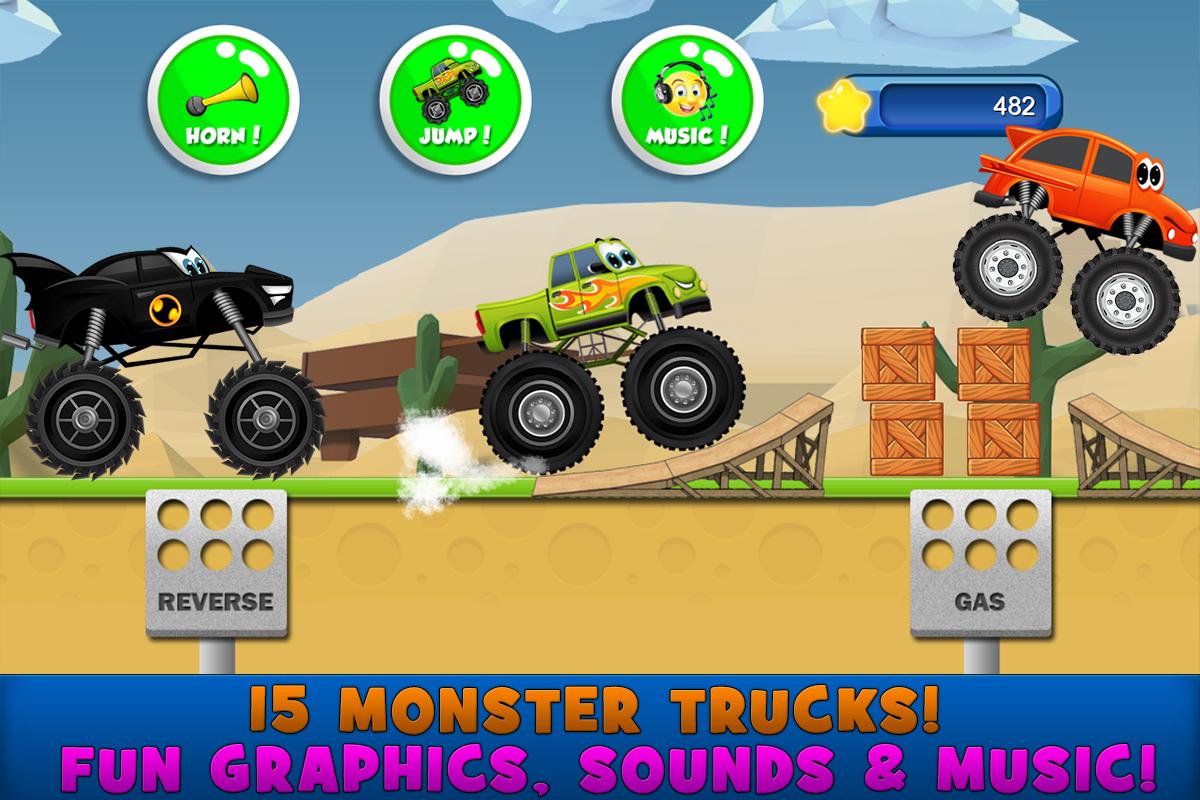 Monster Trucks Game for Kids 2 2.6.8 Screenshot 2