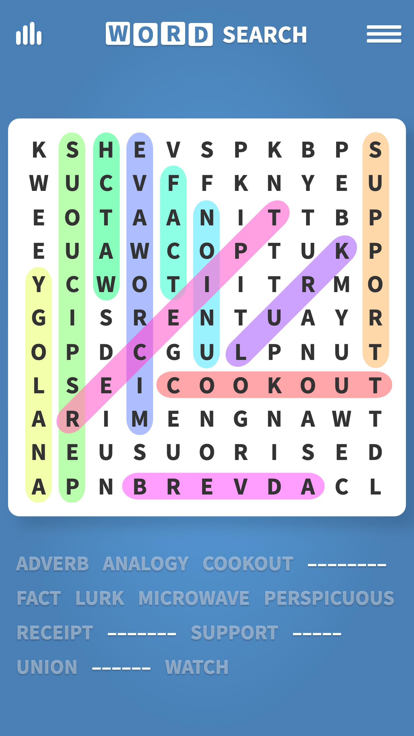 Word Search · Free Puzzles 1.61 Screenshot 5