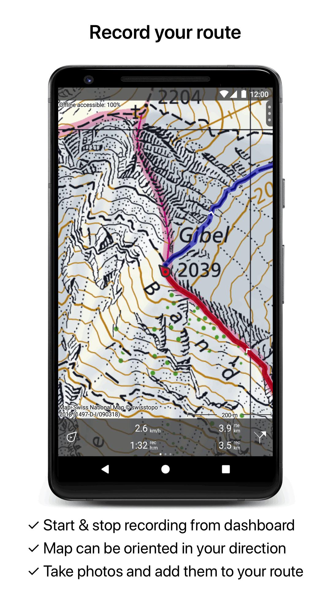 Topo GPS Switzerland 5.6.2 Screenshot 4
