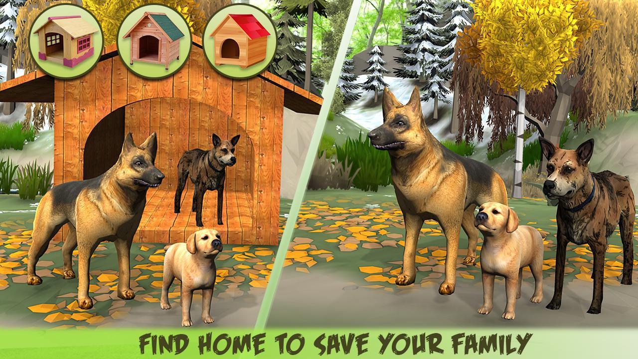 Dog Family Simulator - Virtual Game 2019 1.5 Screenshot 2