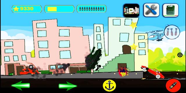 Tanks in the city. Tank attack 1.0.4 Screenshot 2