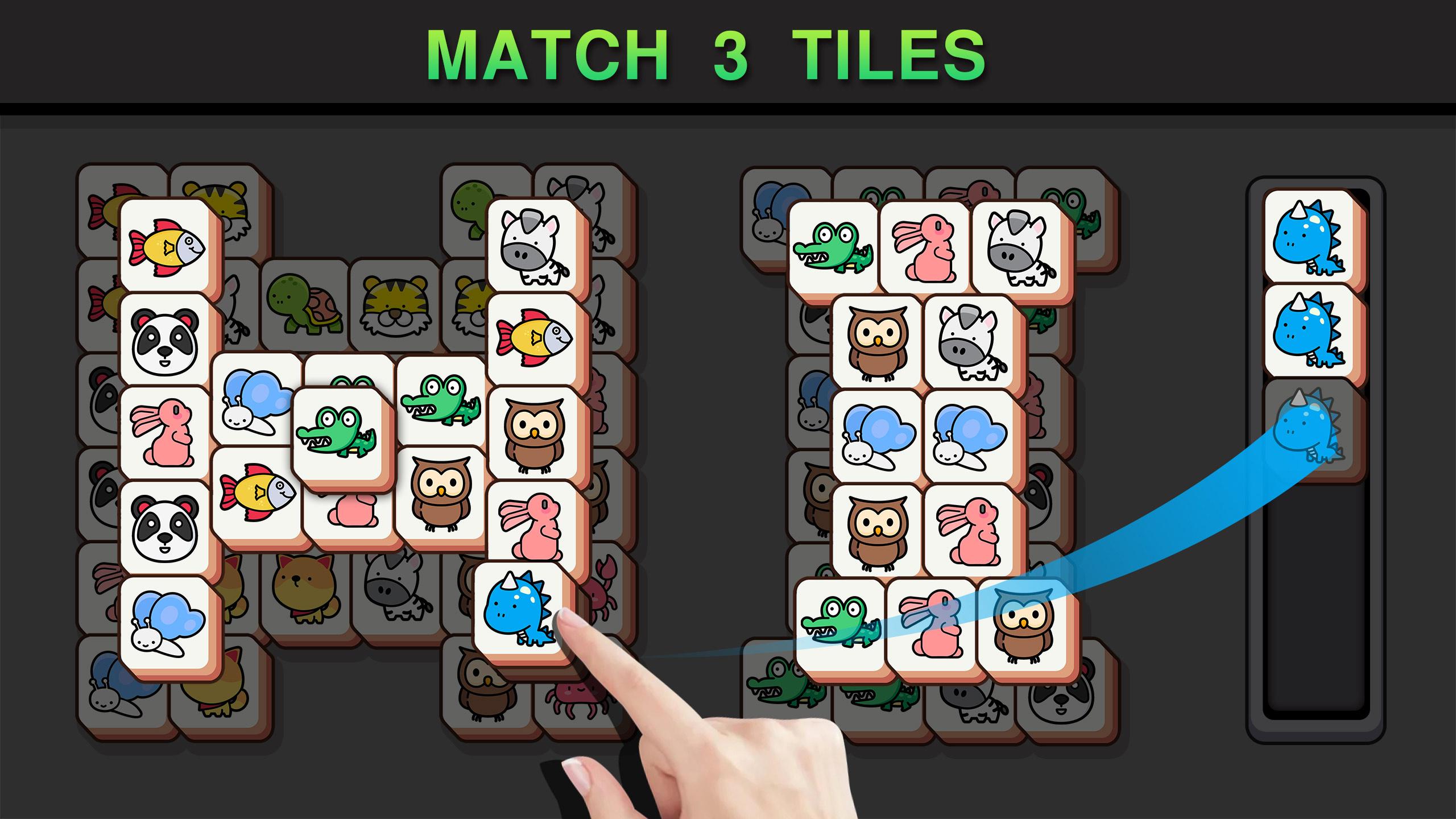Match Animal- Free Tile master&Match Brain Game 2.5 Screenshot 15