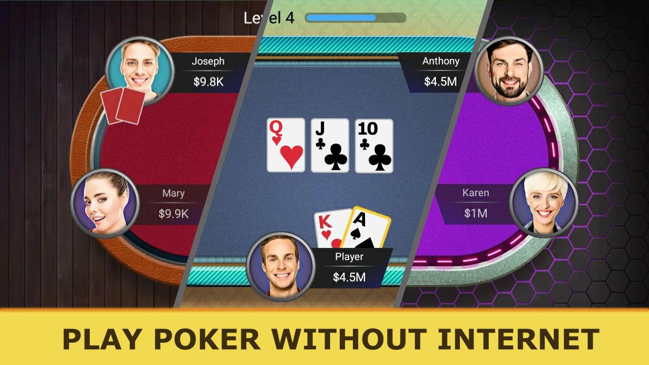 Poker Offline - Free Texas Holdem Poker Games 9.10.1 Screenshot 2