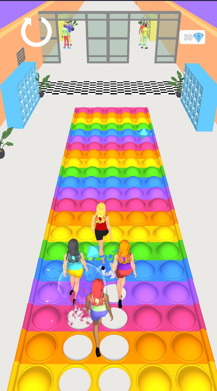 Bubble Runner 3D 1.0 Screenshot 1