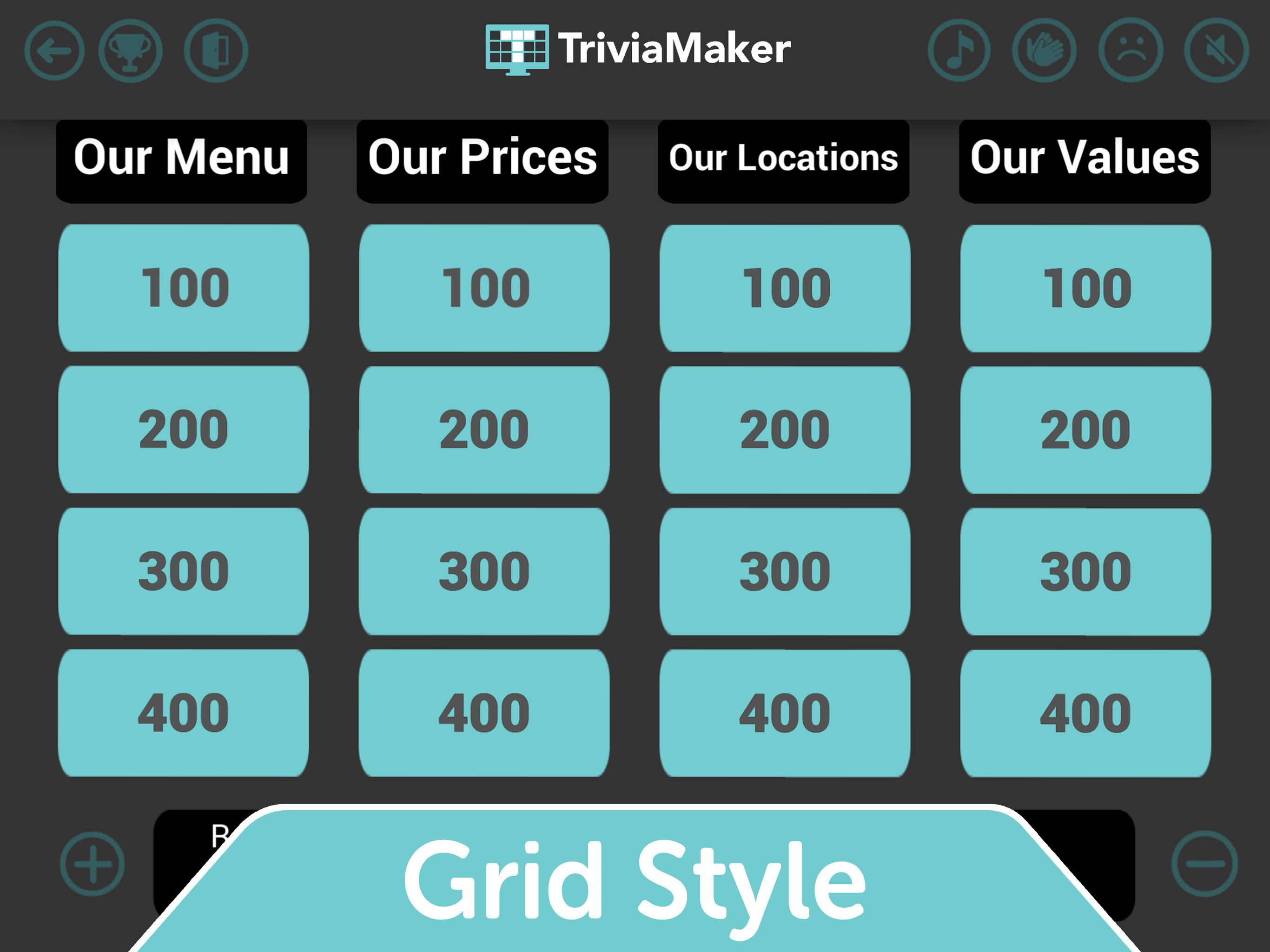 TriviaMaker Quiz Creator, Game Show Trivia Maker 6.1.2 Screenshot 12
