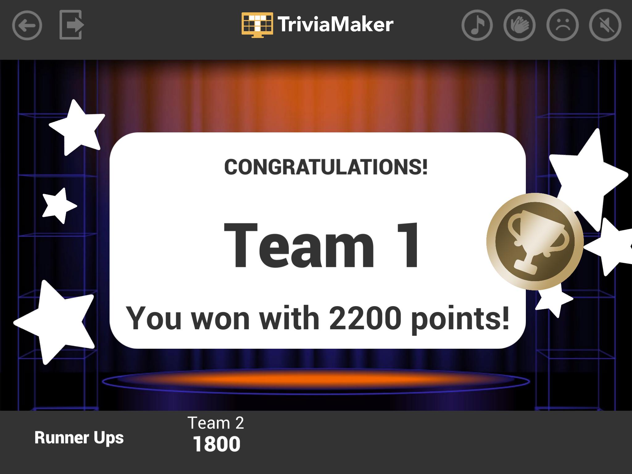 TriviaMaker Quiz Creator, Game Show Trivia Maker 6.1.2 Screenshot 16