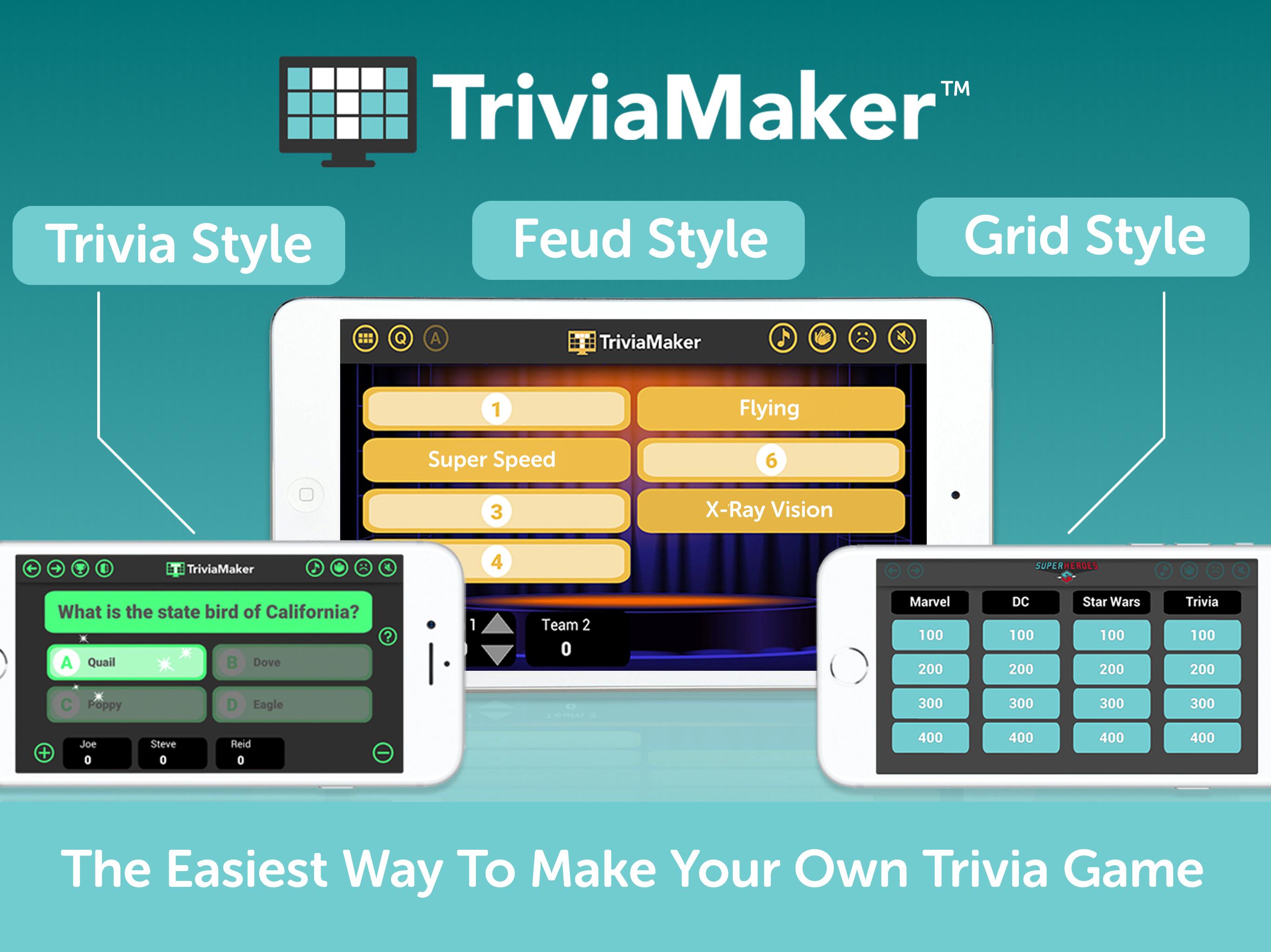 TriviaMaker Quiz Creator, Game Show Trivia Maker 6.1.2 Screenshot 17