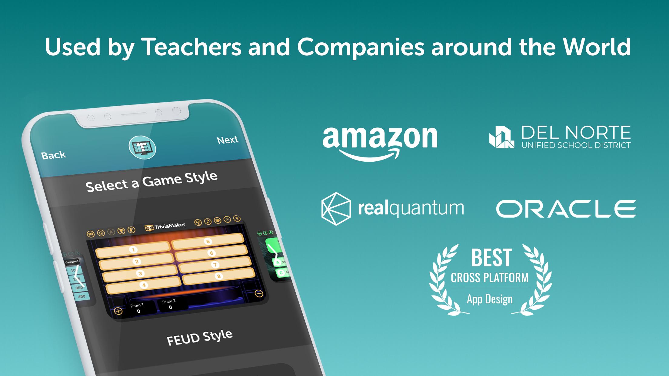 TriviaMaker Quiz Creator, Game Show Trivia Maker 6.1.2 Screenshot 2