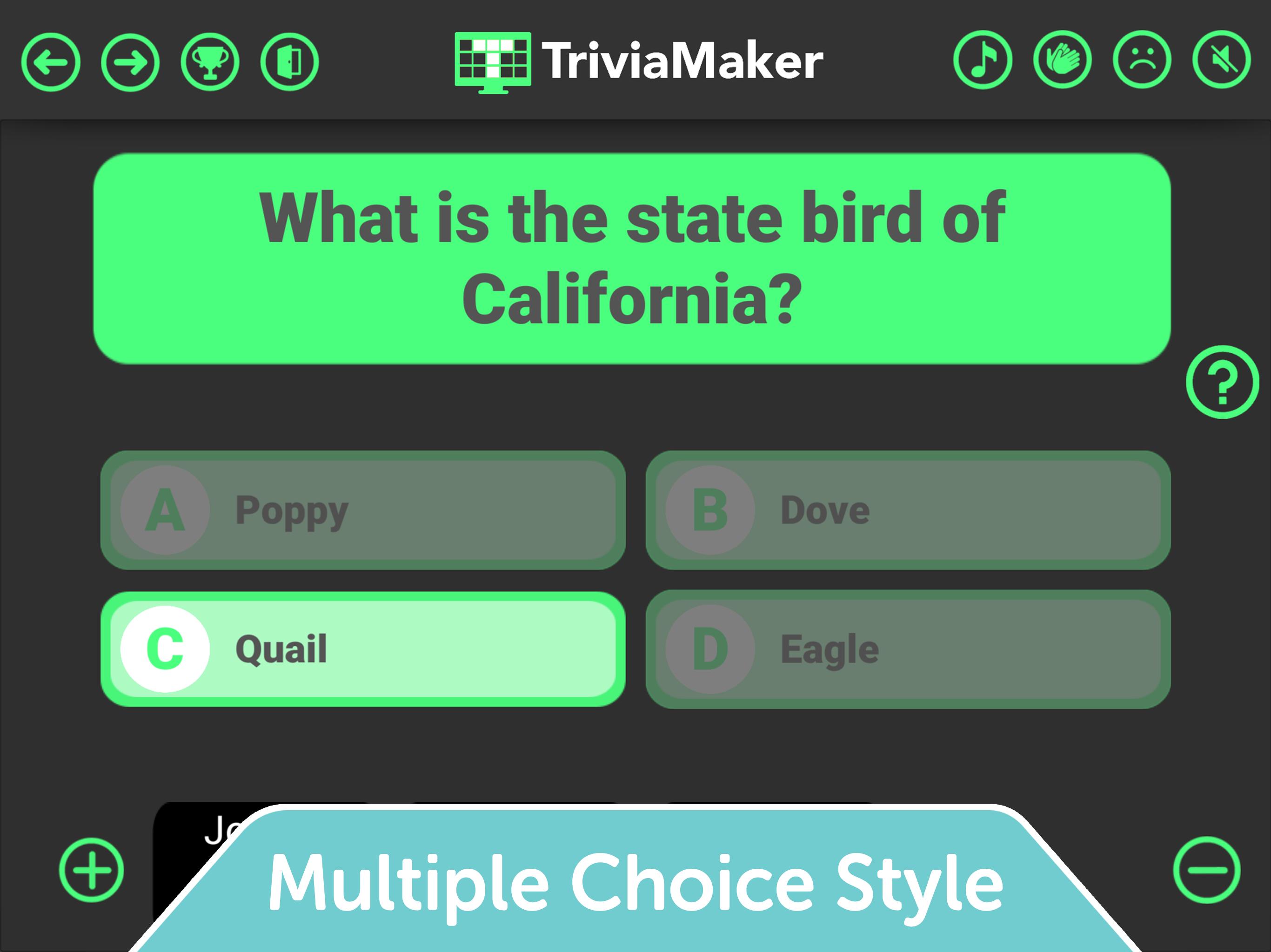 TriviaMaker Quiz Creator, Game Show Trivia Maker 6.1.2 Screenshot 21