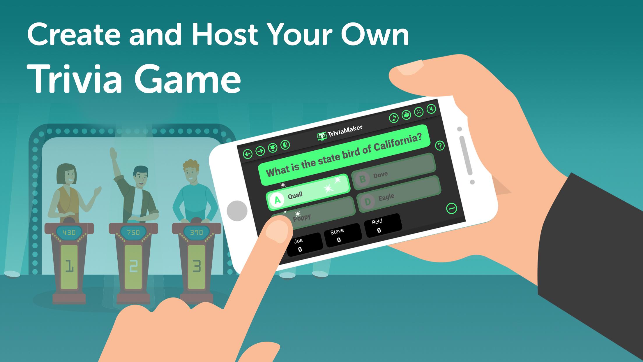 TriviaMaker Quiz Creator, Game Show Trivia Maker 6.1.2 Screenshot 4