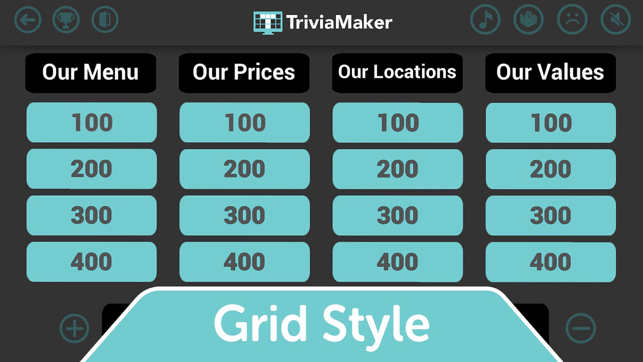 TriviaMaker Quiz Creator, Game Show Trivia Maker 6.1.2 Screenshot 5