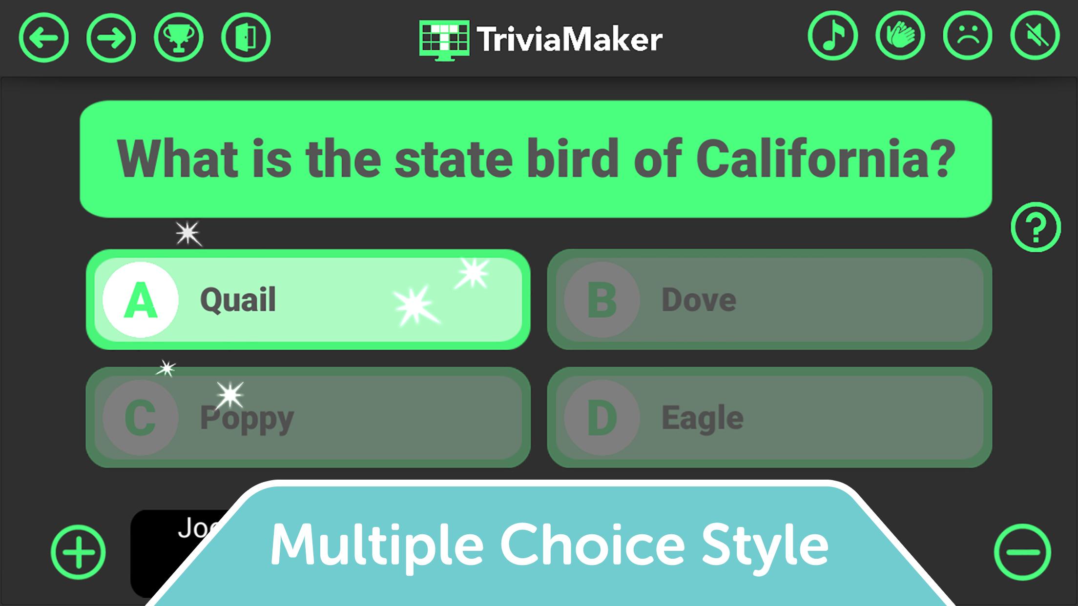 TriviaMaker Quiz Creator, Game Show Trivia Maker 6.1.2 Screenshot 6