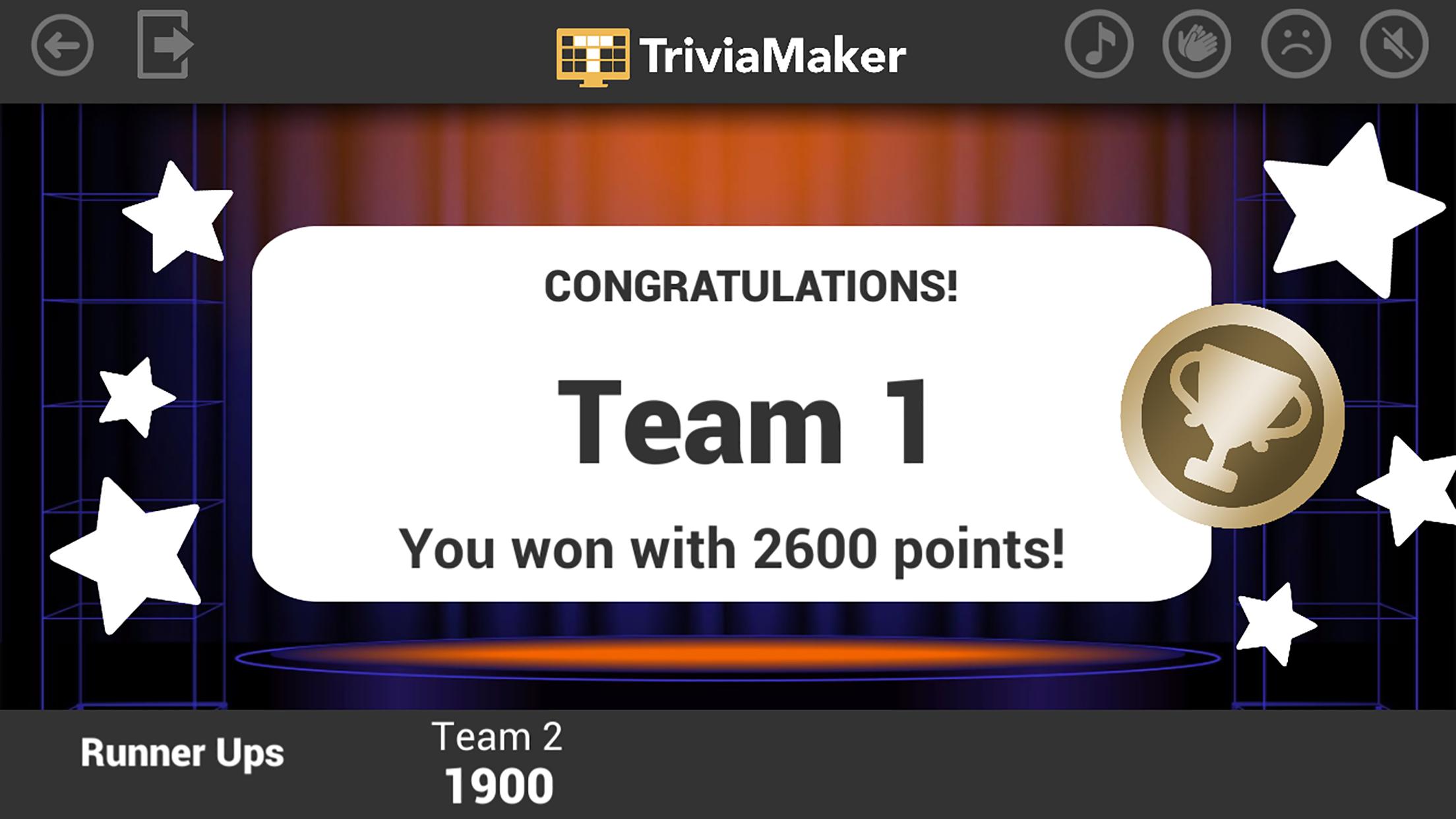 TriviaMaker Quiz Creator, Game Show Trivia Maker 6.1.2 Screenshot 8