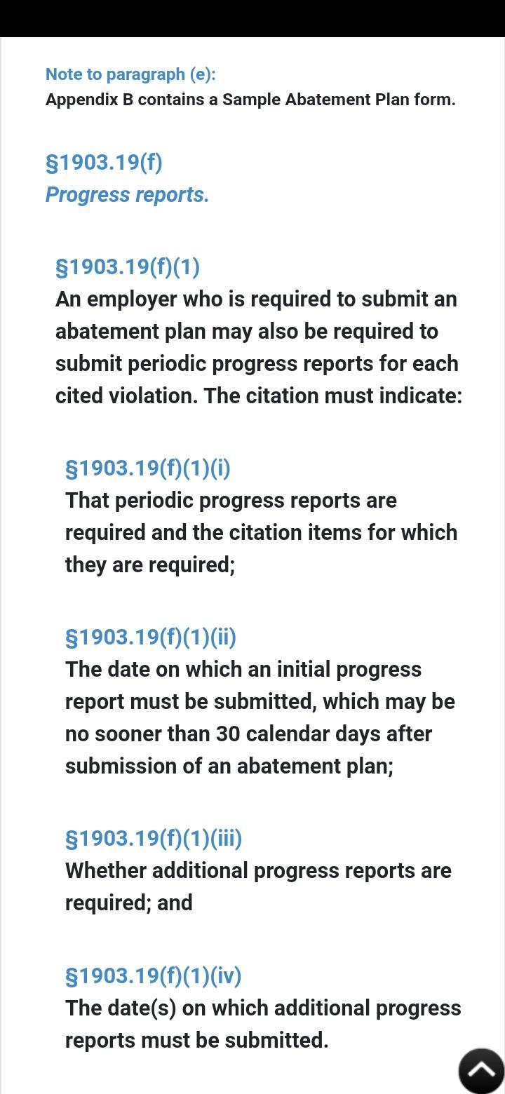 OSHA Part 1903 4.20.10 Screenshot 3