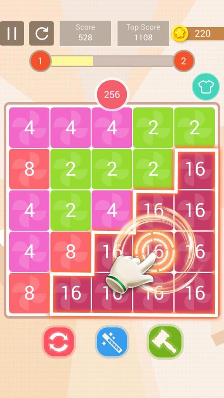 NumTrip Free 2048 Number Merge Block Puzzle Game 2.501 Screenshot 1