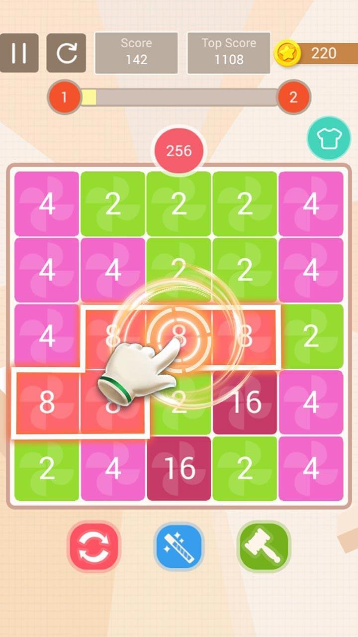 NumTrip Free 2048 Number Merge Block Puzzle Game 2.501 Screenshot 4