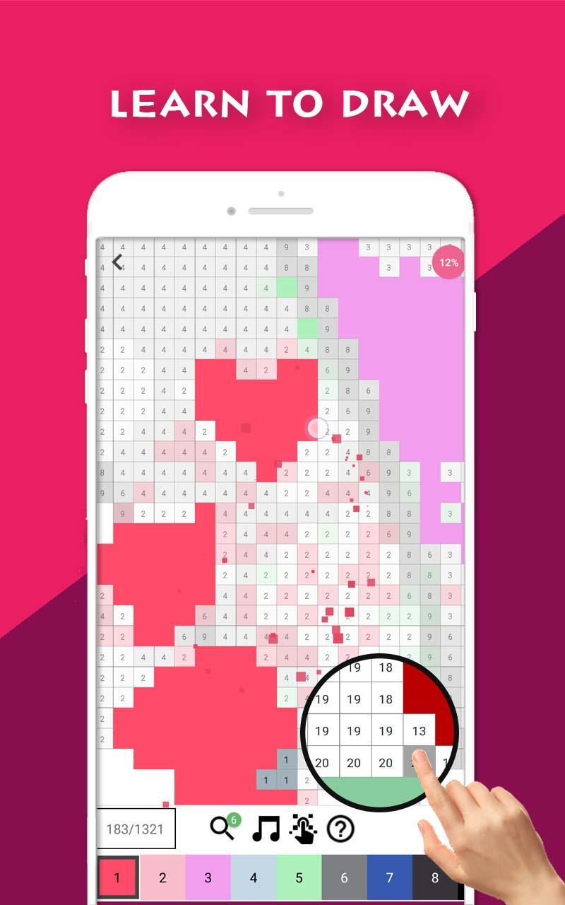 Color by Number – Pixel art coloring book 1.5.6 Screenshot 7