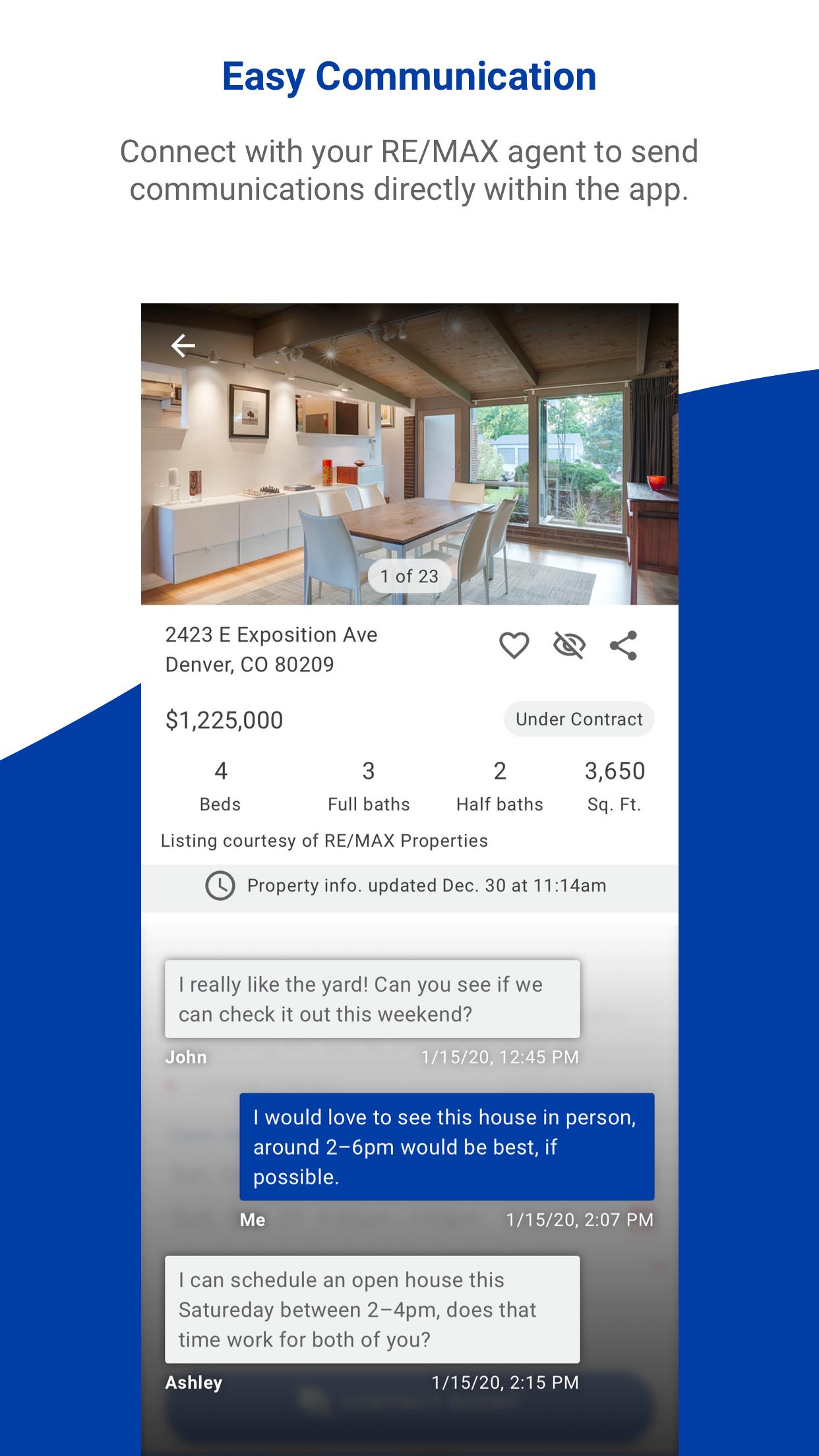 RE/MAX Real Estate Search App (US) 3.6.5.20210629 Screenshot 1