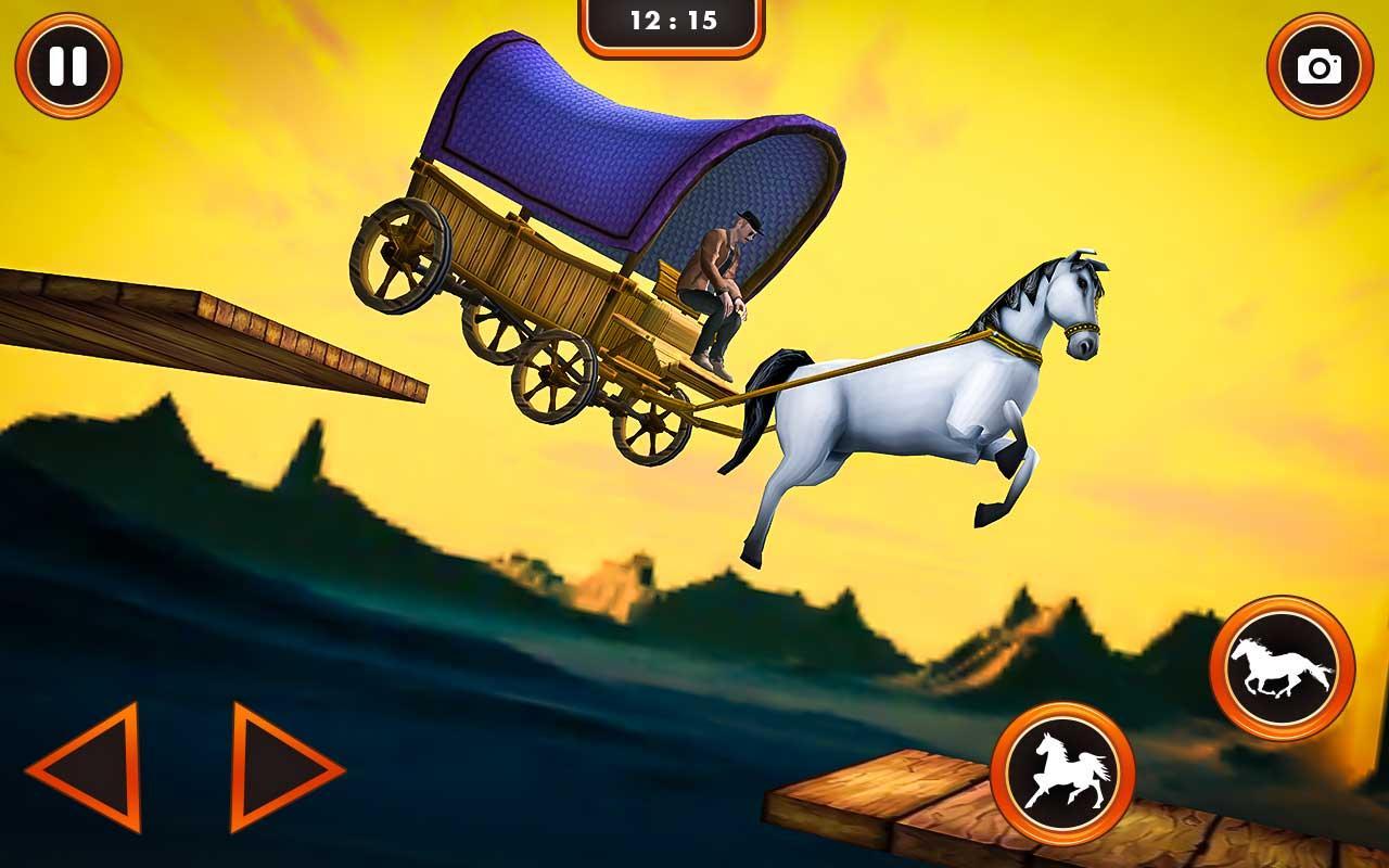 Xtreme Horse Cart Riding Games: 3D Sky Driving 🏇 0.1 Screenshot 1