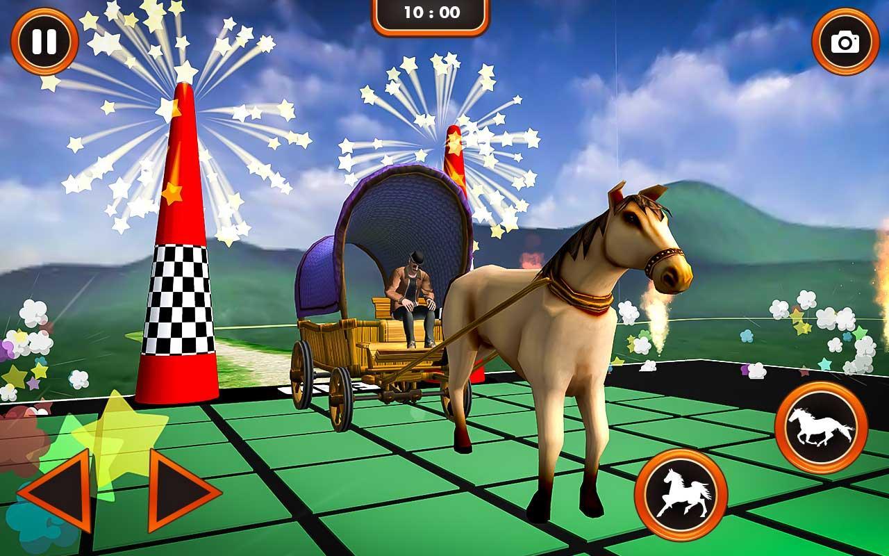 Xtreme Horse Cart Riding Games: 3D Sky Driving 🏇 0.1 Screenshot 10