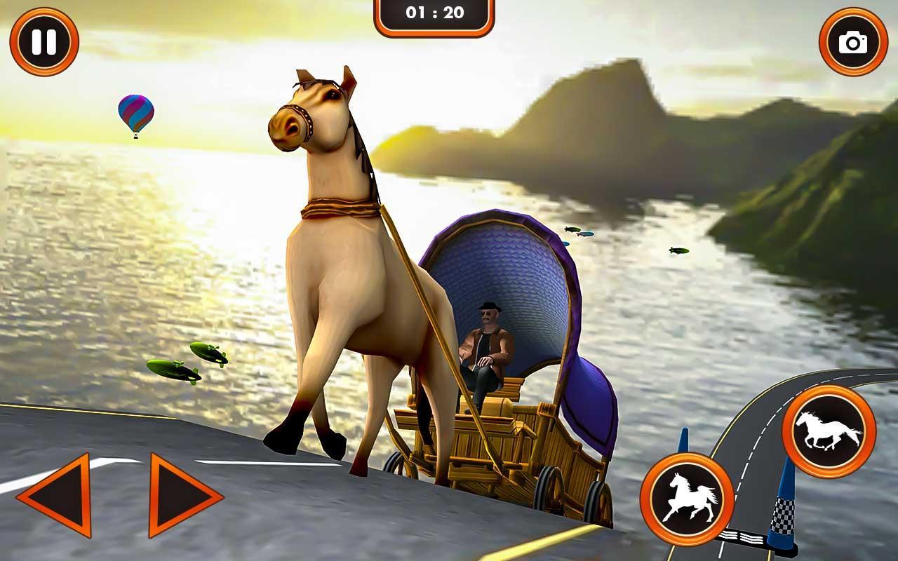 Xtreme Horse Cart Riding Games: 3D Sky Driving 🏇 0.1 Screenshot 13