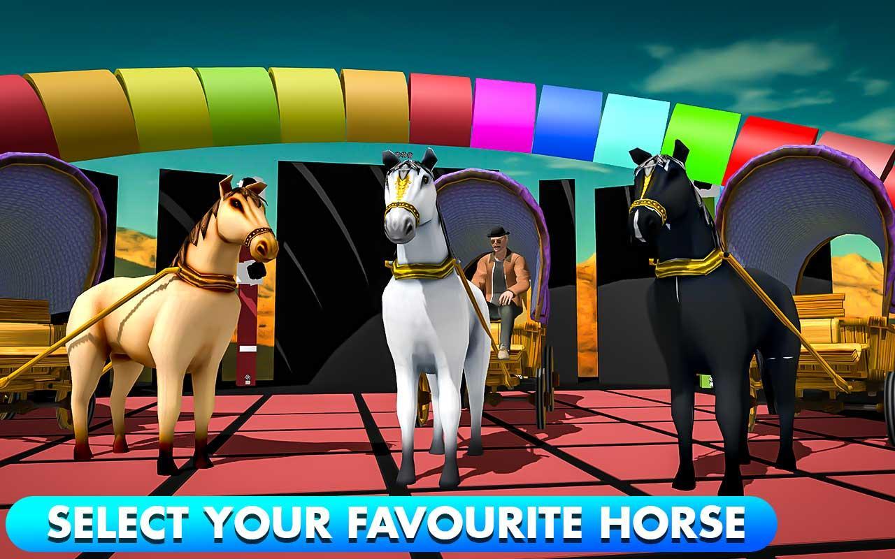 Xtreme Horse Cart Riding Games: 3D Sky Driving 🏇 0.1 Screenshot 14