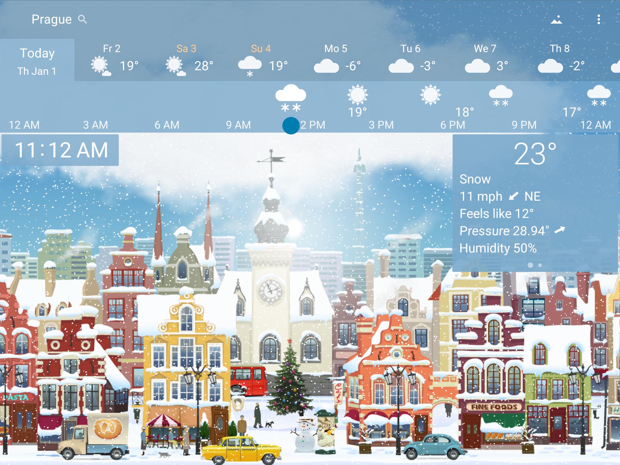 YoWindow best weather app with live pictures 2.22.22 Screenshot 10