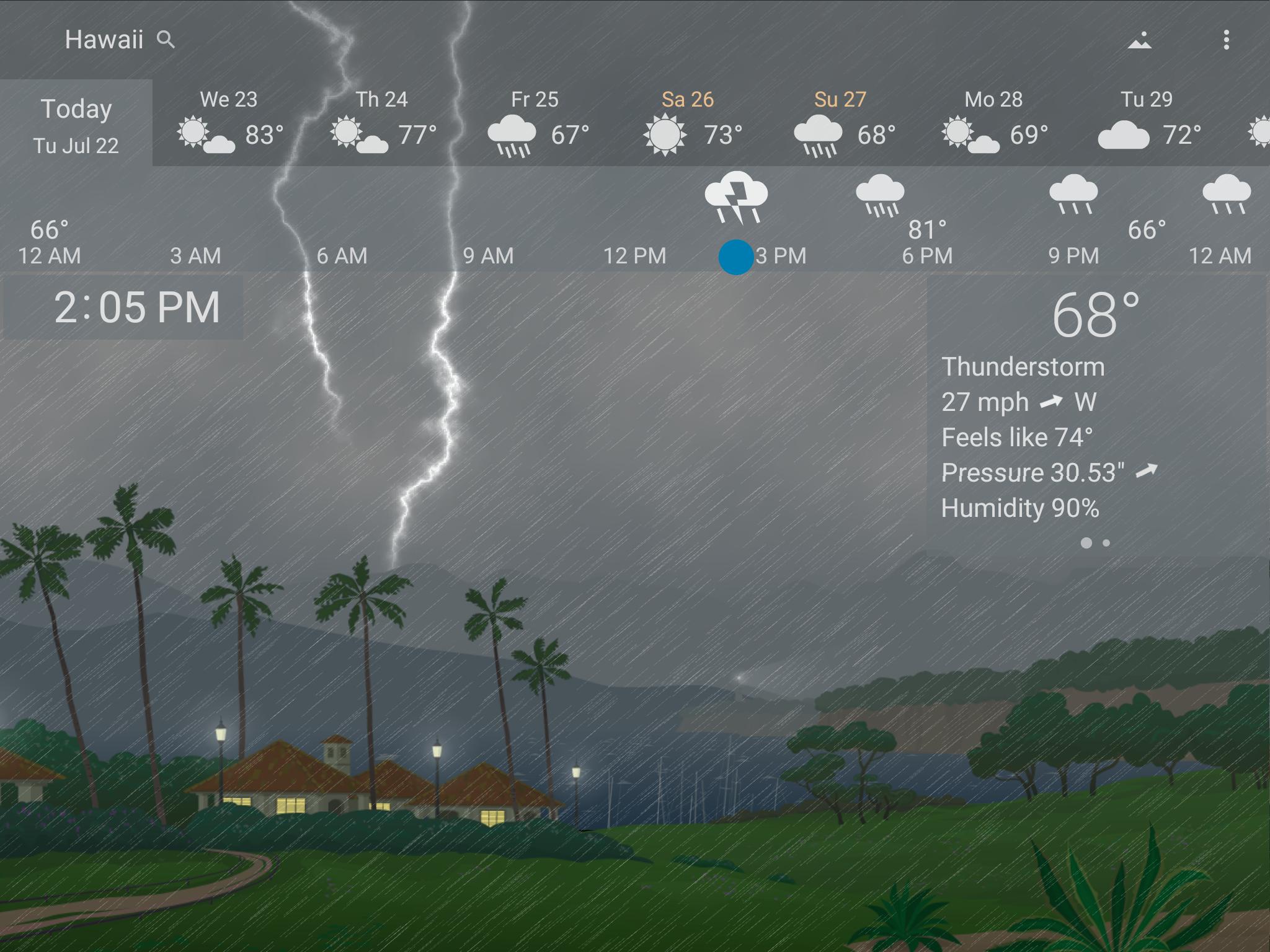 YoWindow best weather app with live pictures 2.22.22 Screenshot 12