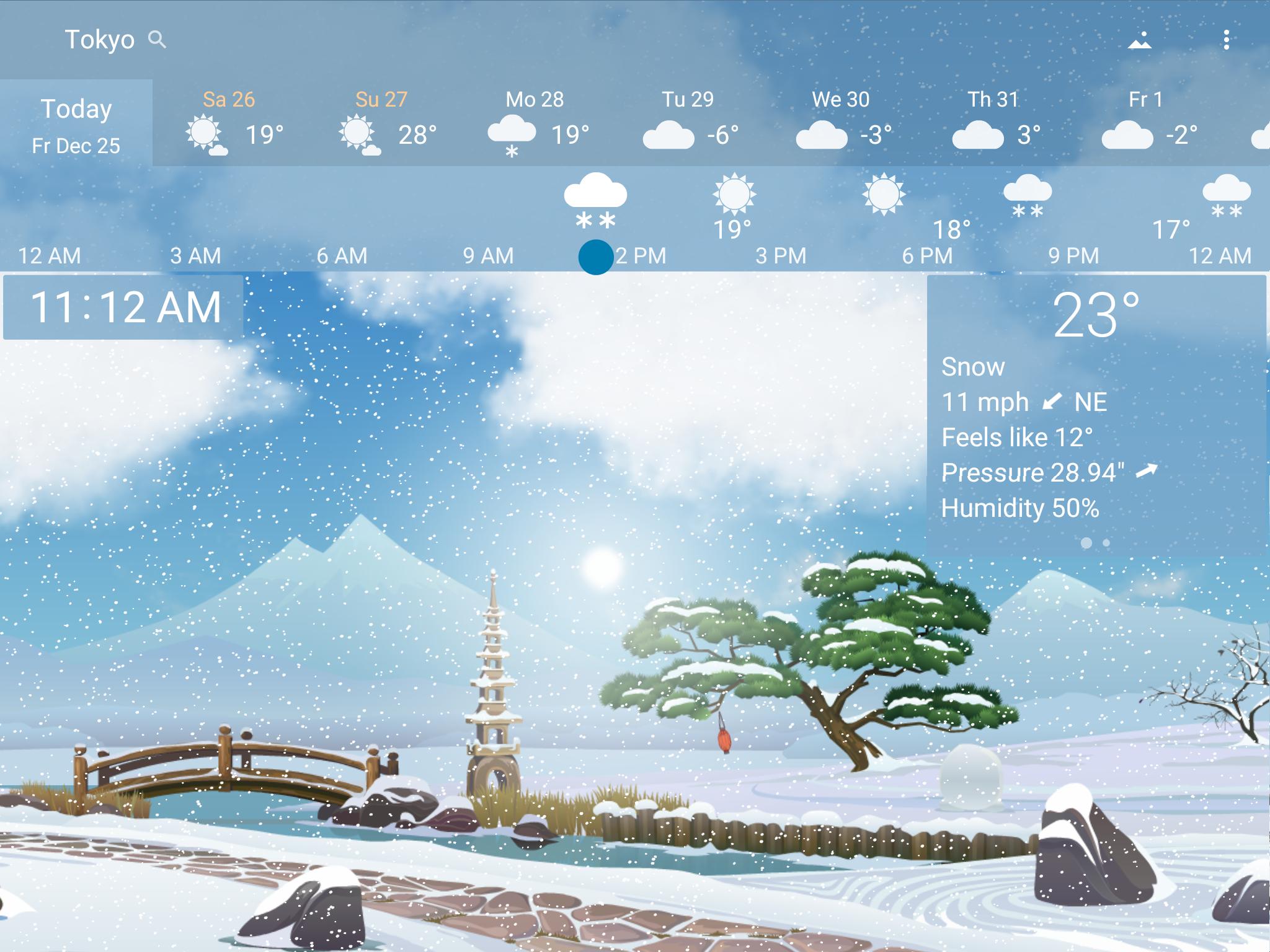 YoWindow best weather app with live pictures 2.22.22 Screenshot 13