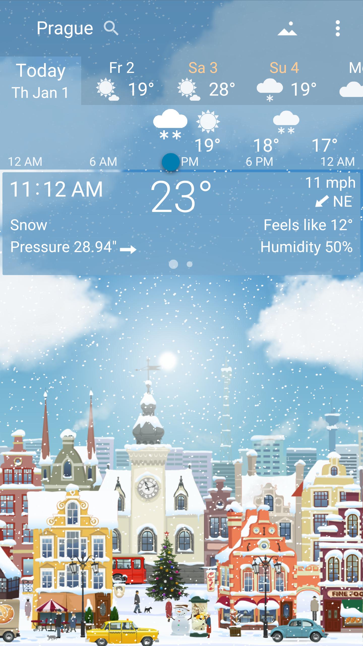 YoWindow best weather app with live pictures 2.22.22 Screenshot 4