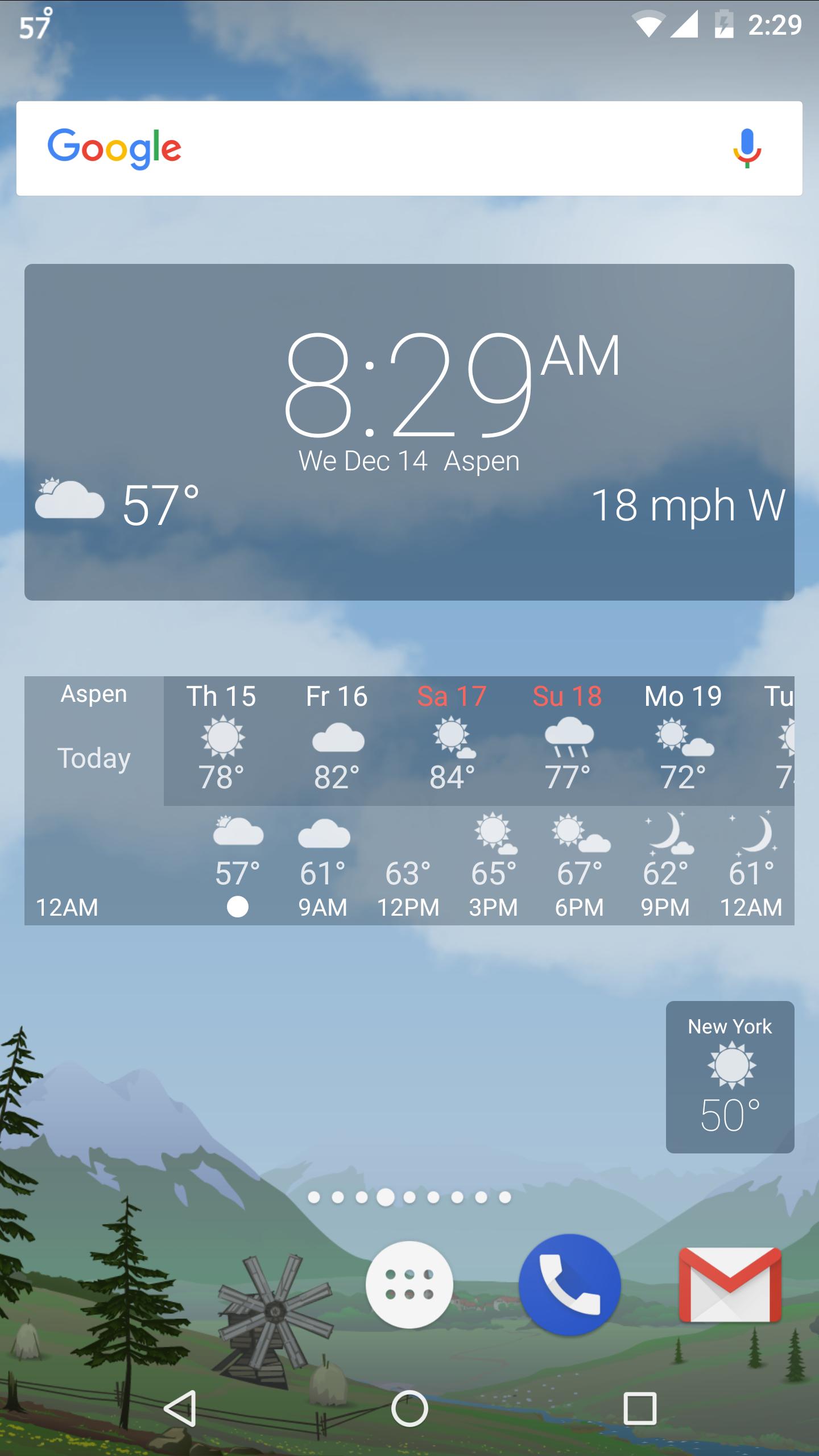 YoWindow best weather app with live pictures 2.22.22 Screenshot 5