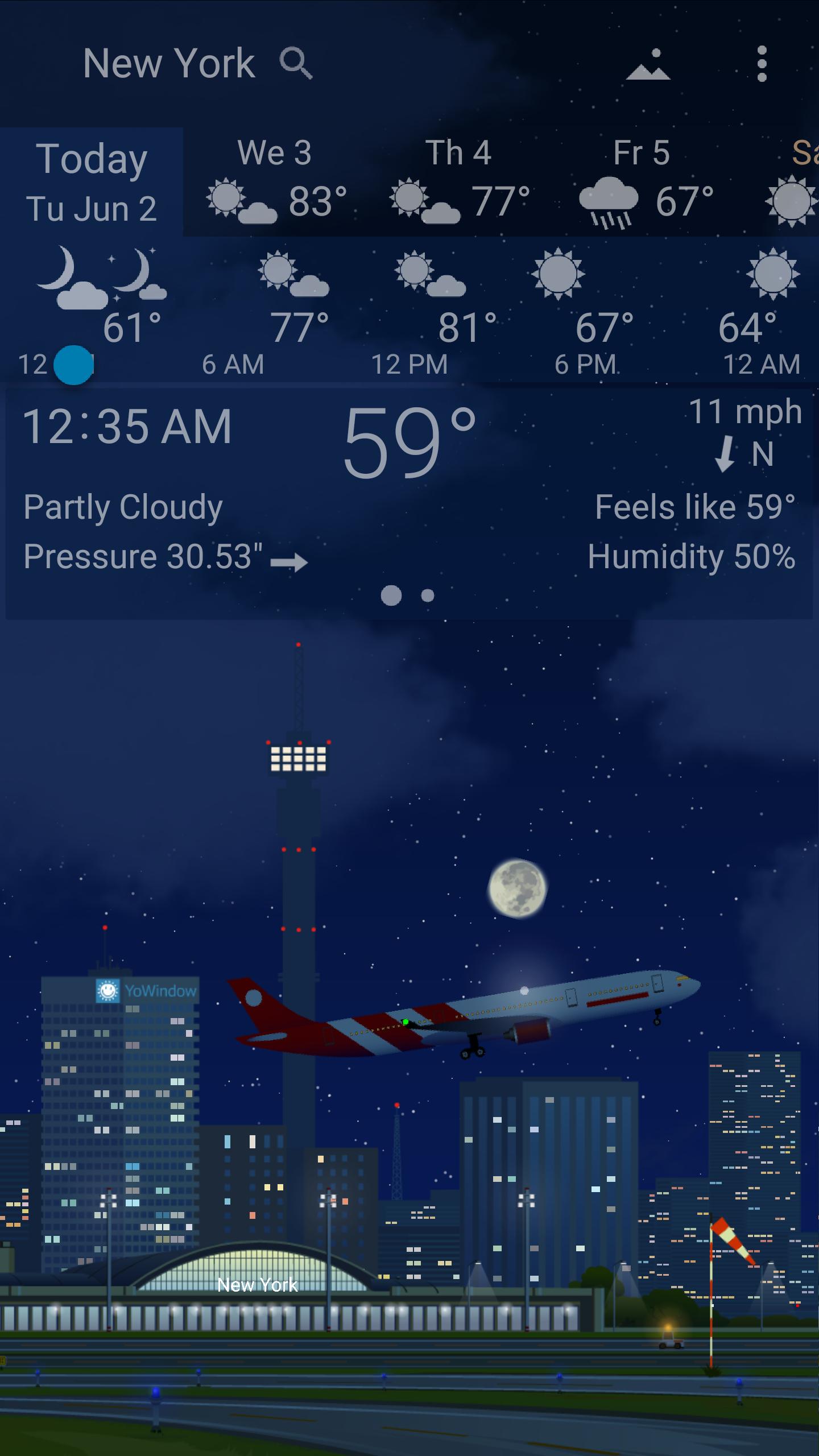 YoWindow best weather app with live pictures 2.22.22 Screenshot 6