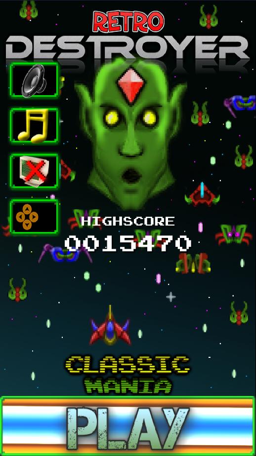 Classic Destroyer Arcade 1.19 Screenshot 1