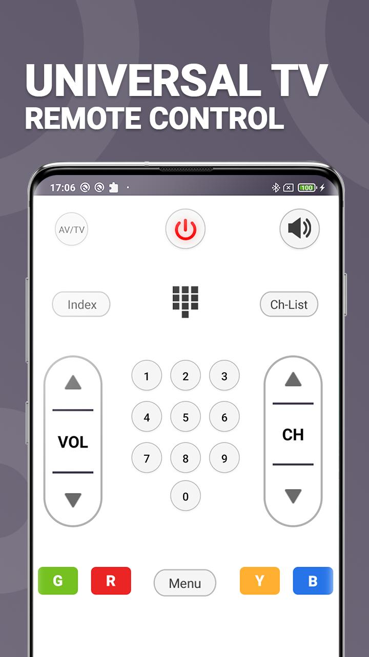 Universal TV Remote App 1.1 Screenshot 2