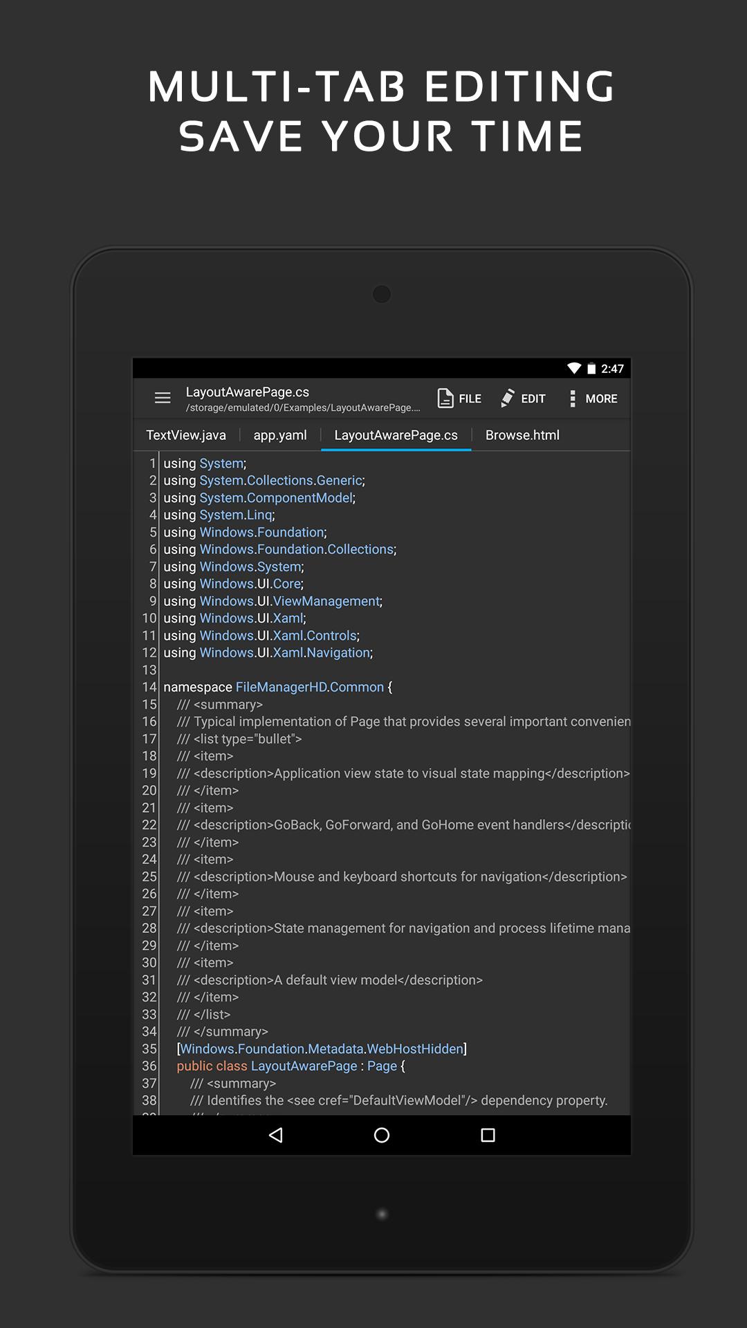 QuickEdit Text Editor - Writer & Code Editor 1.7.3 Screenshot 17