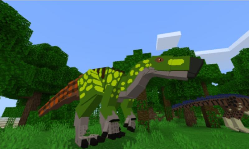 Prehistoric Evolved Dinosaur Craft Mod for MCPE 9.1 Screenshot 1