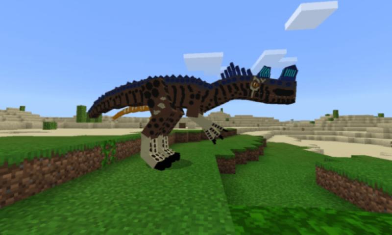 Prehistoric Evolved Dinosaur Craft Mod for MCPE 9.1 Screenshot 4