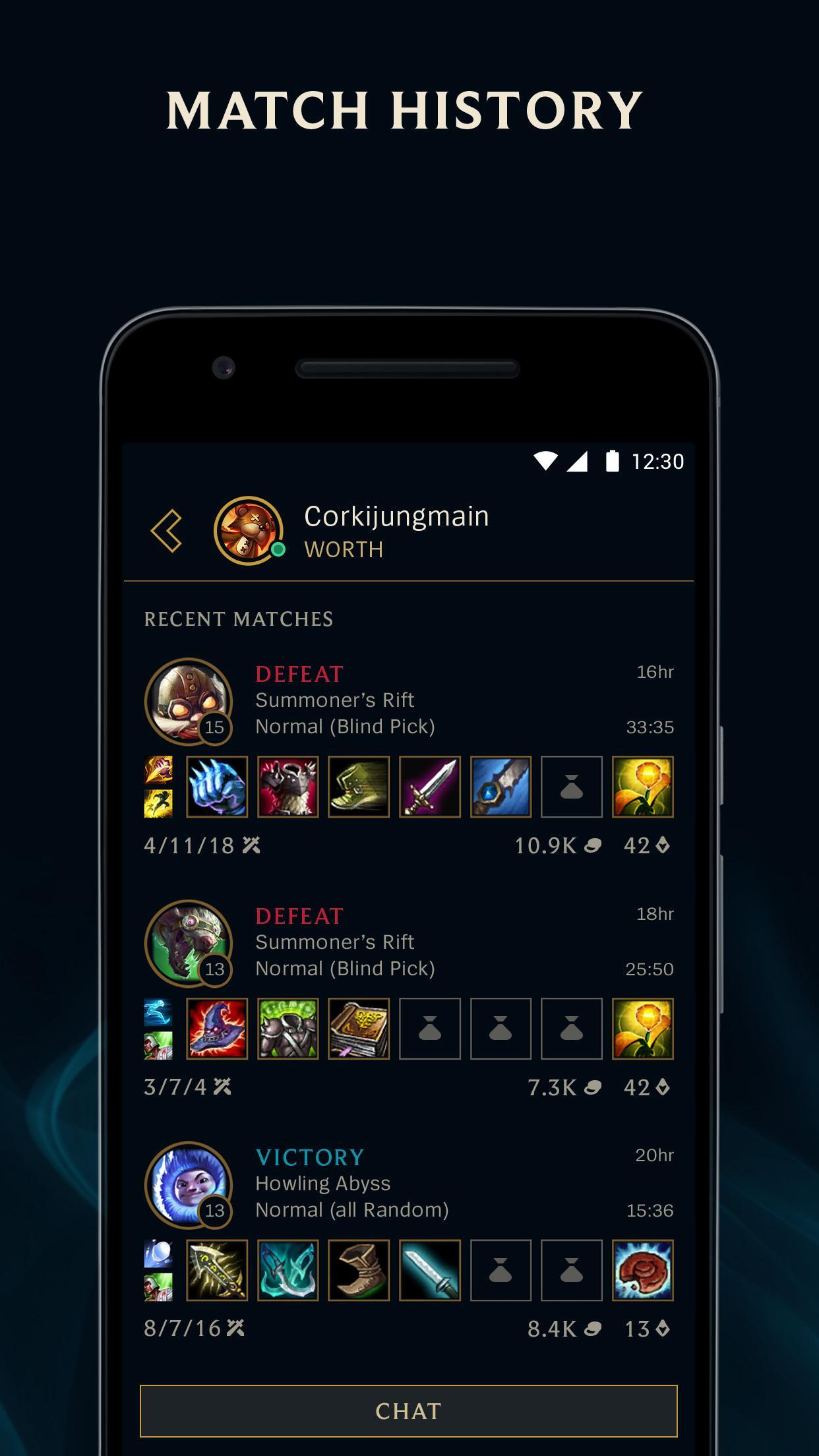 League Friends Beta 1.7.5 Screenshot 1