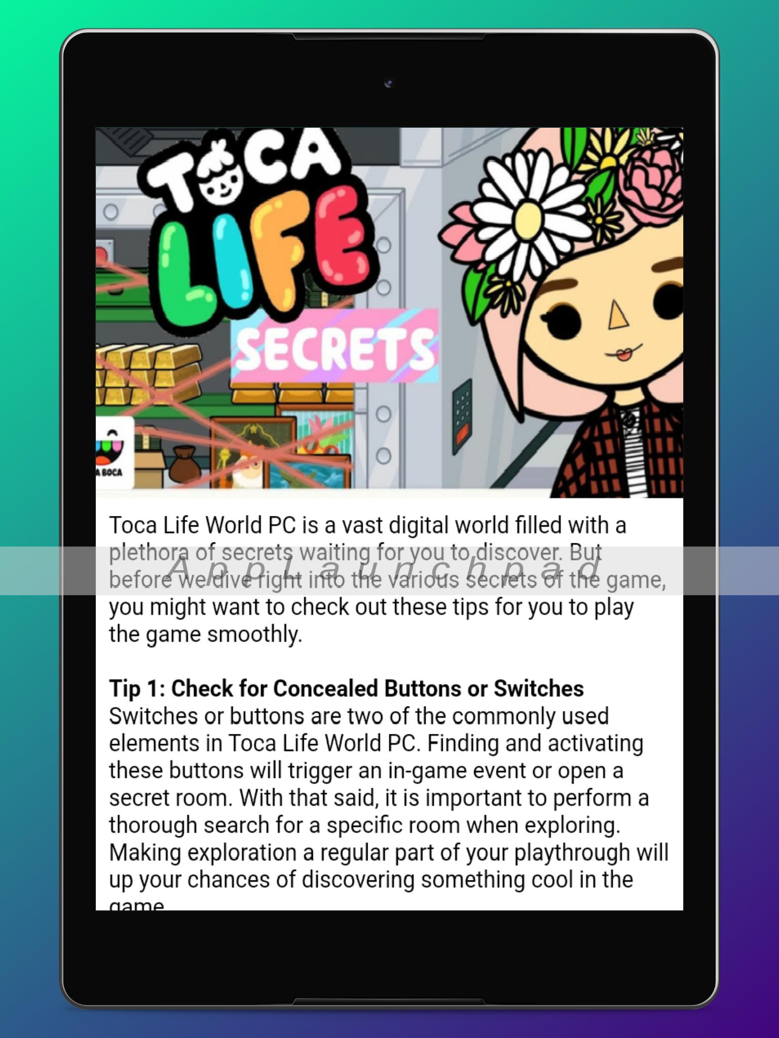 TOCA Life World Town Free Tips 2.0 Screenshot 17