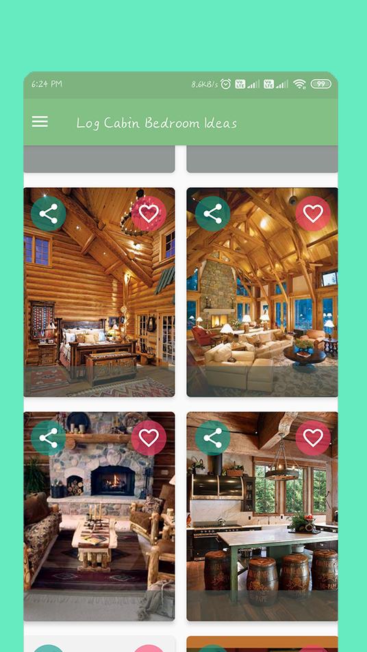 Log Cabin Bedroom Ideas 1.0 Screenshot 4